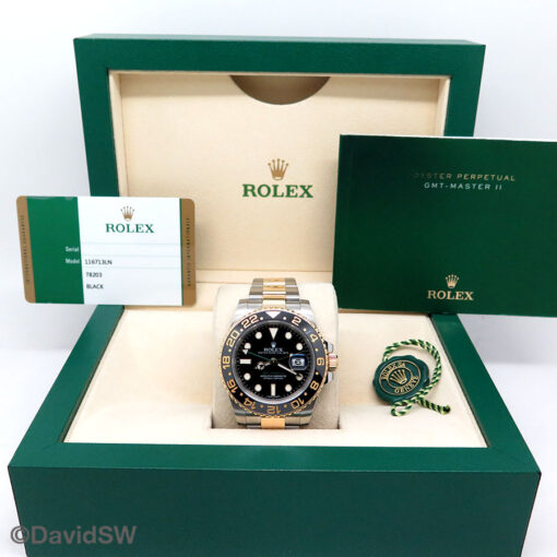 Rolex 116713LN GMT Master II 18K/SS - Image 2