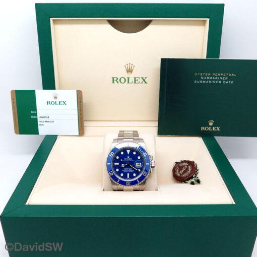 Rolex 116619LB Submariner 18K White Gold - Image 2