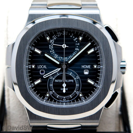 Patek Philippe 5990/1A Nautilus Travel Time Chronograph - Image 3