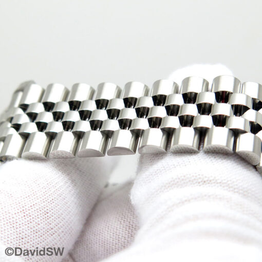 Rolex 116234 Datejust with Silver Rolex Motif Diamond Dial on Jubilee (New Old Stock) - Image 7