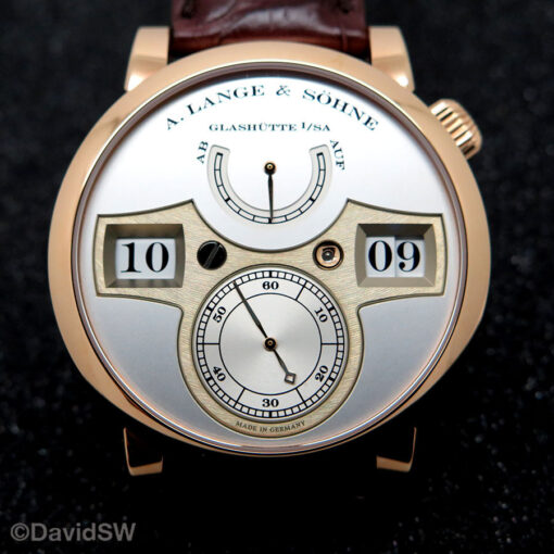 A. Lange & Sohne 140.032 Zeitwerk 18K Rose Gold - Image 3