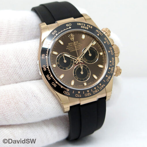 Rolex 116515LN Cosmograph Daytona 18K Rose Gold with Chocolate Dial