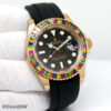 Rolex 116695 Yachtmaster 18K Rose Gold with Gem Set Bezel (New Old Stock)