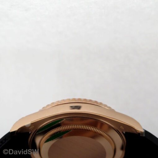 Rolex 116695 Yachtmaster 18K Rose Gold with Gem Set Bezel (New Old Stock) - Image 5