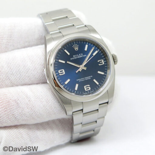 Rolex 116000 Oyster Perpetual with Blue Dial (New Old Stock)