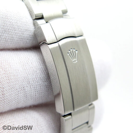 Rolex 114200 Oyster Perpetual with White Stick Dial - Image 7