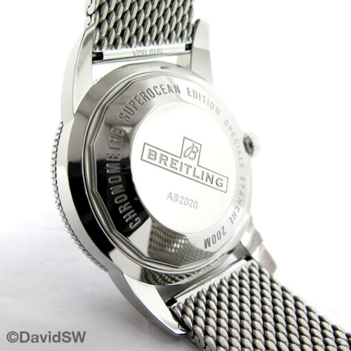 Breitling AB2020 Superocean Heritage B20 with Blue Dial 46mm - Image 4