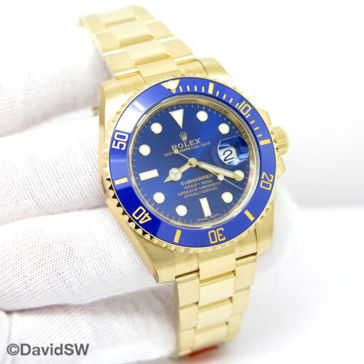 Rolex 116618LB Submariner 18K Yellow Gold (New Old Stock)