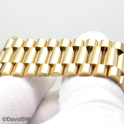 Rolex 228238 Day Date 40 18K Yellow Gold with Silver Roman Dial - Image 6