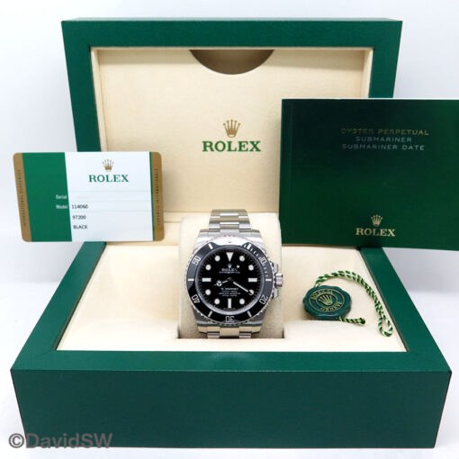 Rolex 114060 Submariner No Date (New Old Stock) - Image 2