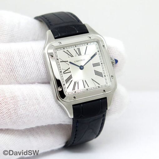 Cartier WSSA0022 Santos-Dumont Large Quartz