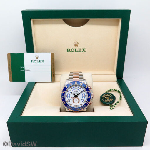Rolex 116681 Yachtmaster II 18K/SS - Image 2