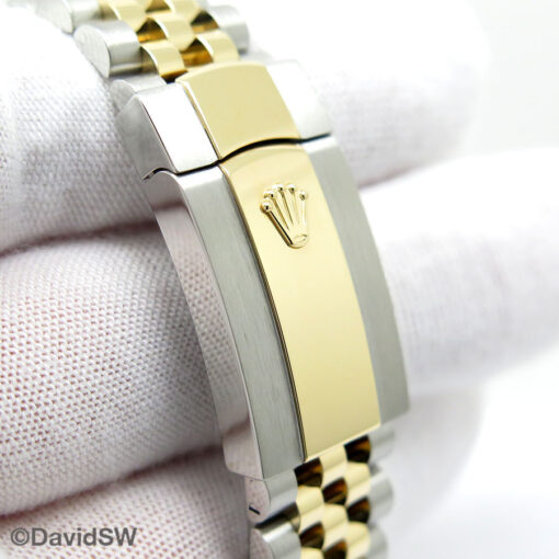 Rolex 126233 Datejust 18K/SS with Champagne Palm Motif Dial on Jubilee - Image 5