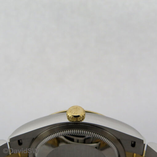 Rolex 126203 Datejust with Champagne Rolex Motif Diamond Dial on Jubilee - Image 4