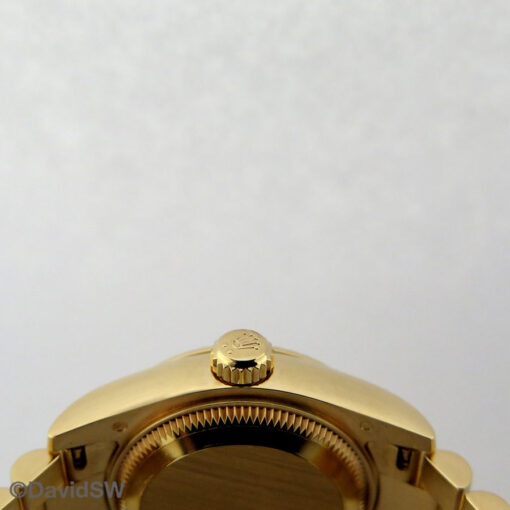 Rolex 179178 Datejust 18K Yellow Gold with Champagne Diamond Dial on President - Image 4