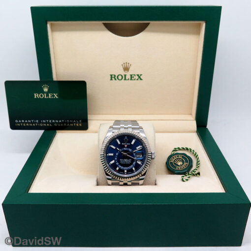 Rolex 326934 Skydweller with Blue Dial on Jubilee - Image 2