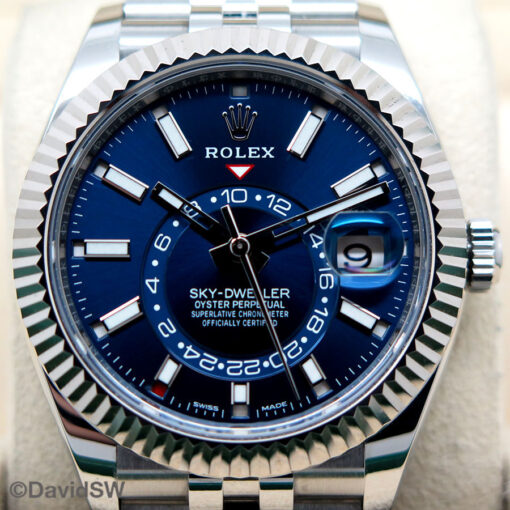 Rolex 326934 Skydweller with Blue Dial on Jubilee - Image 3