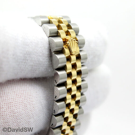 Rolex 278273 Datejust 18K/SS with Champagne Diamond Dial on Jubilee - Image 7