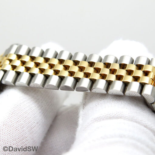 Rolex 278273 Datejust 18K/SS with Champagne Diamond Dial on Jubilee - Image 8