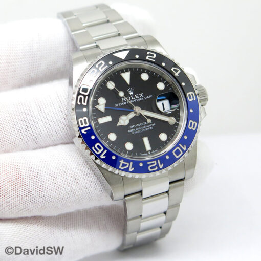 Rolex 126710BLNR GMT Master II on Oyster