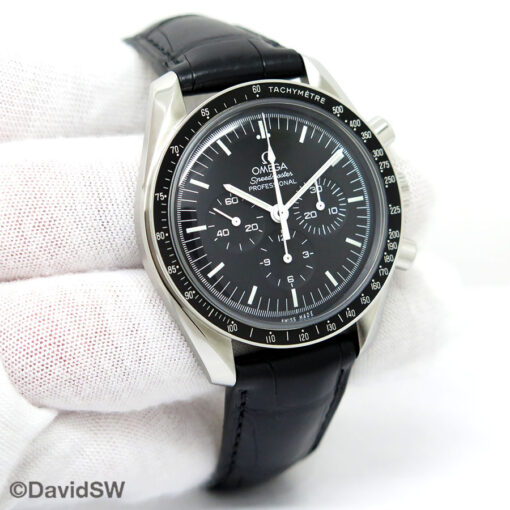 Omega Speedmaster Professional Moonwatch on Leather with 1861 Movement