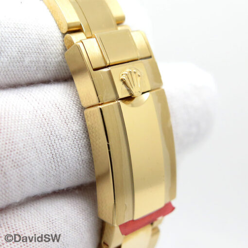 Rolex 116748SARU GMT Master II 18K Yellow Gold with Ruby/Sapphire Bezel (New Old Stock) - Image 7