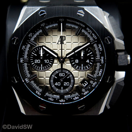 Audemars Piguet 26420SO Royal Oak Offshore Chronograph with Smoked Taupe Dial - Image 3