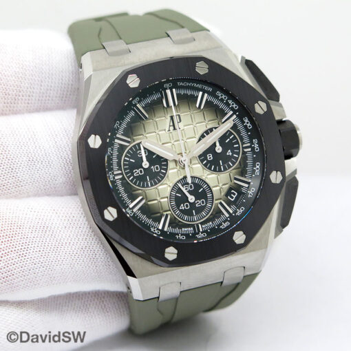 Audemars Piguet 26420SO Royal Oak Offshore Chronograph with Smoked Taupe Dial