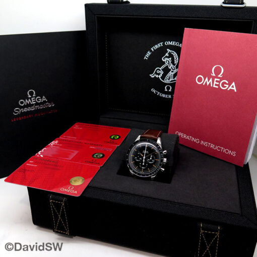 Omega Speedmaster “First Omega in Space” Blue on Leather (New Model) - Image 2