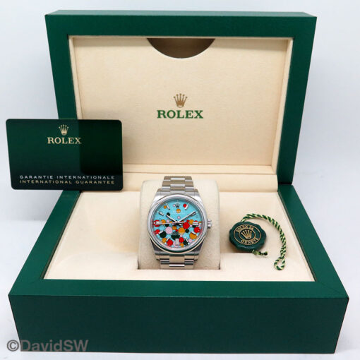 Rolex 126000 Oyster Perpetual 36mm with Celebration Motif Dial - Image 2