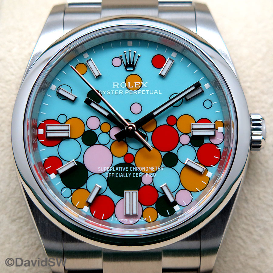 Rolex 126000 Oyster Perpetual 36mm with Celebration Motif Dial - Image 3
