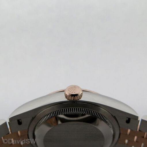 Rolex 126231 Datejust 18K/SS with Slate Roman Diamond VI, IX Dial on Jubilee - Image 4