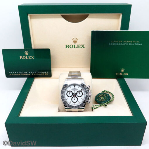 Rolex 126500LN Cosmograph Daytona with White Dial (New Model) - Image 2