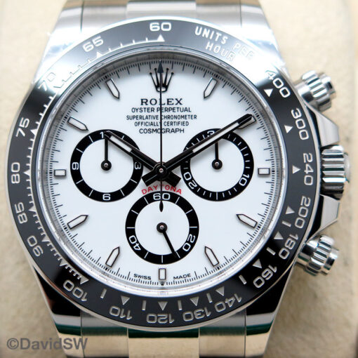 Rolex 126500LN Cosmograph Daytona with White Dial (New Model) - Image 3