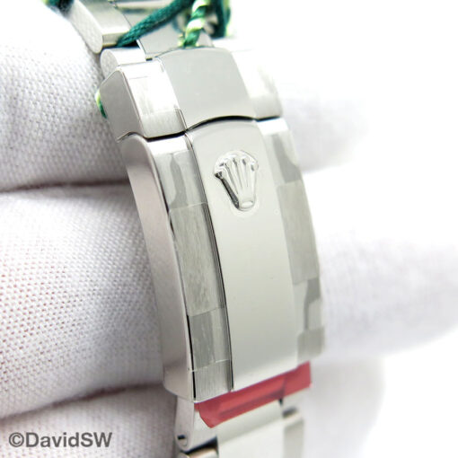 Rolex 126234 Datejust with Aubergine Roman Diamond “VI” and “IX” Dial on Oyster (New Old Stock) - Image 8
