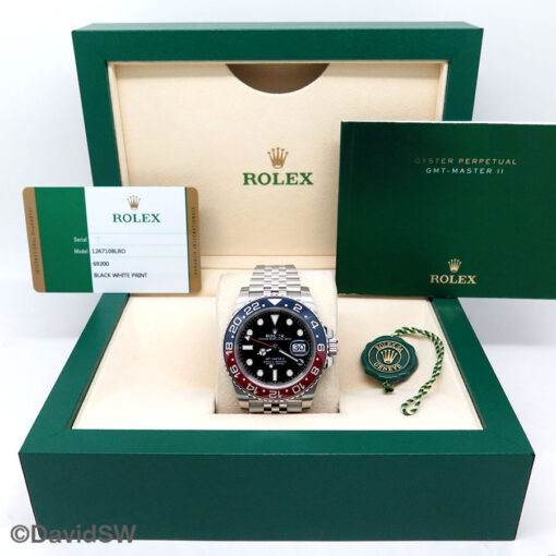 Rolex 126710BLRO GMT Master II on Jubilee - Image 2