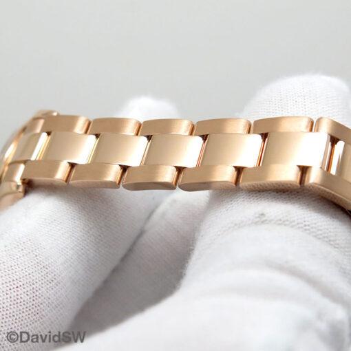Rolex 179165 Datejust 18K Rose Gold with Pink Diamond Dial on Oyster - Image 7