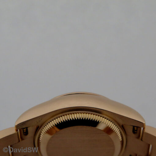 Rolex 179165 Datejust 18K Rose Gold with Pink Diamond Dial on Oyster - Image 6