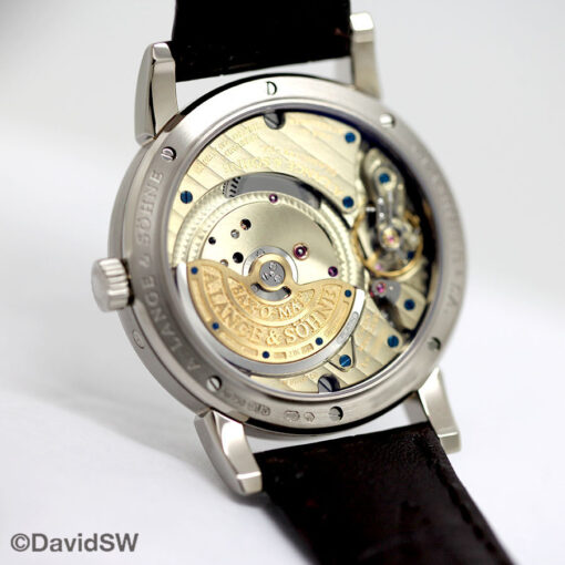 A. Lange & Sohne 330.026 Saxonia Annual Calendar 18K White Gold - Image 4