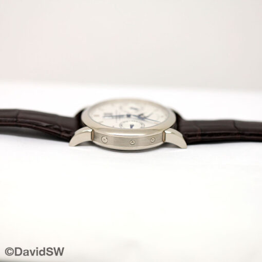 A. Lange & Sohne 330.026 Saxonia Annual Calendar 18K White Gold - Image 6