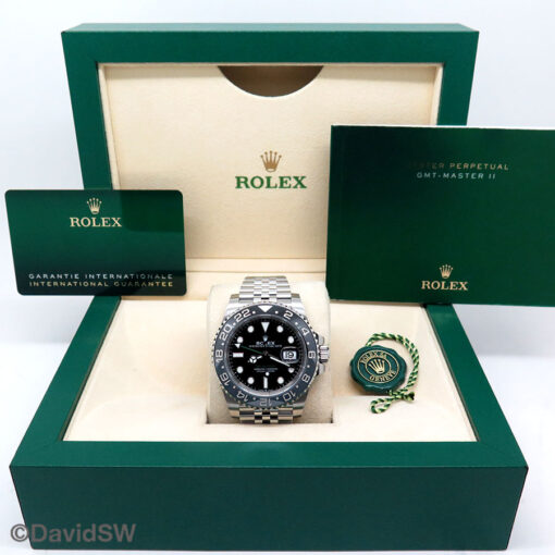 Rolex 126710GRNR GMT Master II on Jubilee - Image 2