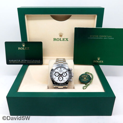 Rolex 116500LN Cosmograph Daytona with White Dial - Image 2