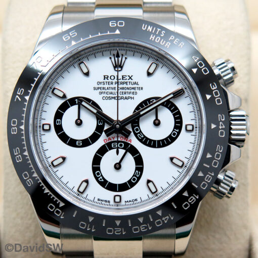 Rolex 116500LN Cosmograph Daytona with White Dial - Image 3