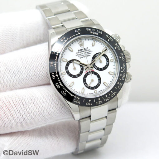 Rolex 116500LN Cosmograph Daytona with White Dial