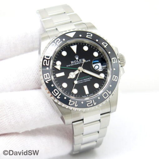 Rolex 126710GRNR GMT Master II on Oyster
