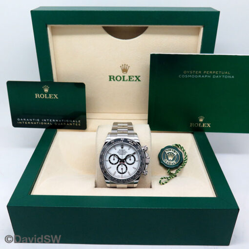 Rolex 126500LN Cosmograph Daytona with White Dial (New Model) - Image 2