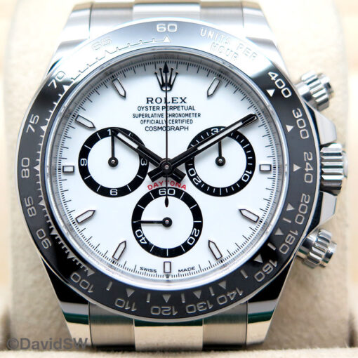 Rolex 126500LN Cosmograph Daytona with White Dial (New Model) - Image 3