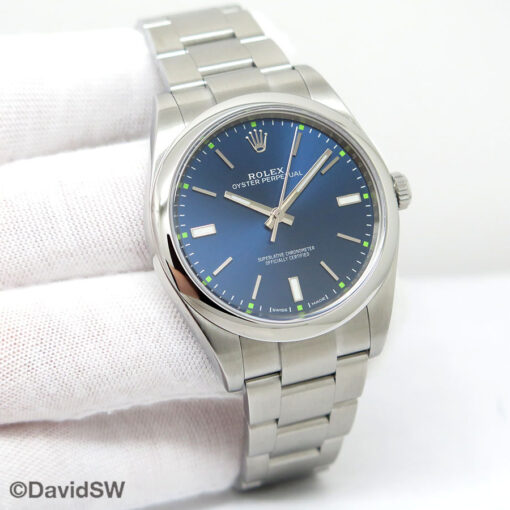 Rolex 114300 Oyster Perpetual with Blue Dial