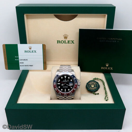 Rolex 126710BLRO GMT Master II on Jubilee (New Old Stock) - Image 2