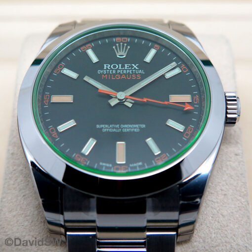 Rolex 116400GV Milgauss with Black Dial (New Old Stock) - Image 3